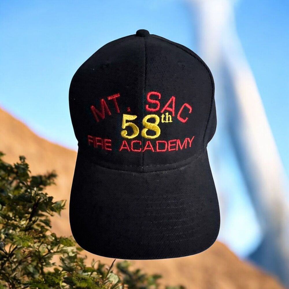 Mt.  Sac 58th Fire Academy Hat Baseball Cap Men's Size OS Navy‎ Blue SnapBack